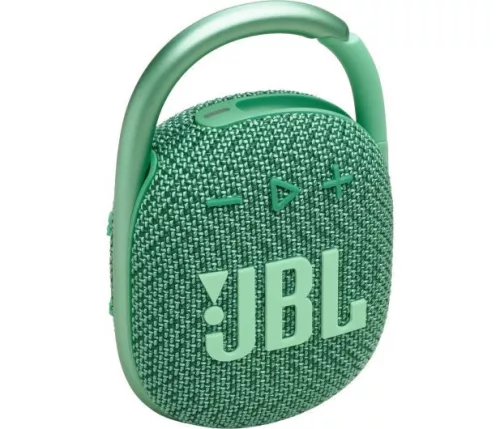 JBL Clip 4 hordozható bluetooth hangszóró, IP67, 5W, zöld (JBLCLIP4ECOGRN)