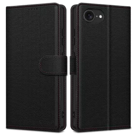   Tech-Protect Wallet Motorola G57 Power flip / kinyitható tok, fekete