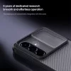 Nillkin CamShield PRO Hard Samsung Galaxy A57 műanyag hátlap tok, átlátszó-fekete