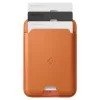 Spigen Valentinus Apple iPhone Magsafe kártyatartó, MagSafe, Metallic Orange, narancs (3db kártyához)