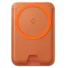 Spigen Valentinus Magfit+ Apple iPhone Magsafe kártyatartó, MagSafe, Metallic Orange, narancs (3db kártyához)