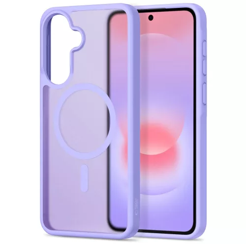 Tech-Protect Magmat Samsung Galaxy A57 hátlap tok, MagSafe, Matt, lila