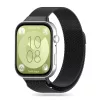 Tech-Protect Huawei Watch Fit 3 / 4 / 4 Pro milánói szíj, fekete
