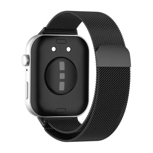 Tech-Protect Huawei Watch Fit 3 / 4 / 4 Pro milánói szíj, fekete