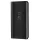 Apple iPhone 12 Pro Max, Oldalra nyíló tok, hívás mutatóval, Smart View Cover, fekete (utángyártott)