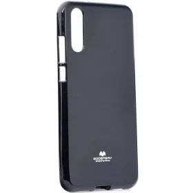   Apple iPhone 12 Pro Max, Szilikon tok, Mercury Goospery, csillámporos, fekete