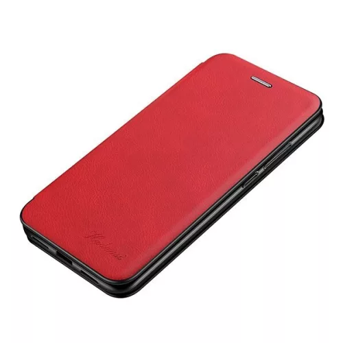 Apple iPhone 11 Pro, Oldalra nyíló tok, stand, Wooze Protect And Dress Book, piros