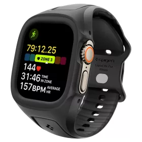   Spigen Liquid Air Pro Apple Watch Ultra 4 / 3 / 2 / 1 49mm tok / szíj, fekete