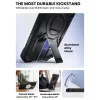 Supcase ArmorBox Samsung Galaxy S26 Ultra ütésálló tok, kijelző védelemmel, kitámasztóval, MagSafe, fekete