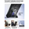 Supcase ArmorBox Samsung Galaxy S26 ütésálló tok, kijelző védelemmel, kitámasztóval, MagSafe, fekete