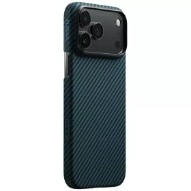   Pitaka Ultra-Slim MagSafe Apple iPhone 18 Pro Max / 17 Pro Max hátlap tok, fekete-kék