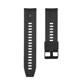   Tactical Quick Release 24mm szilikon szíj, gyors kioldás, fekete