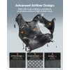 Spigen A721 Dynamic Shield futómellény futáshoz / túrázáshoz, telefon-és kulacstartó résszel + 500ml kulacs, fekete (M-L)