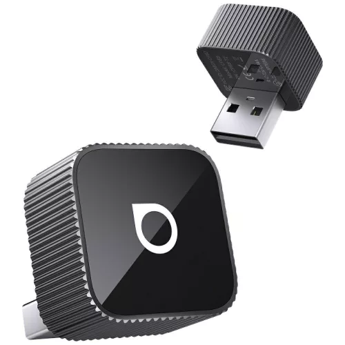 Ottocast CA88-T2 Mini Cube vezeték nélküli adapter Carplay&Android auto, bluetooth, fekete