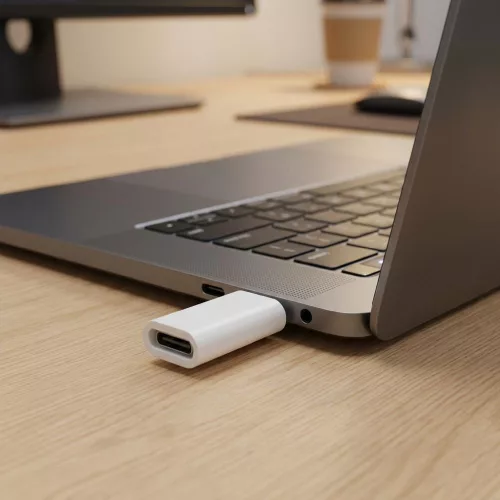 Bluestar USB-C-Micro USB átalakító adapter, fehér