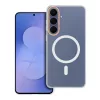 Clear Mag Xiaomi 17 tok, MagSafe, 0,2mm, ultravékony, átlátszó-narancs (kamera védelemmel)