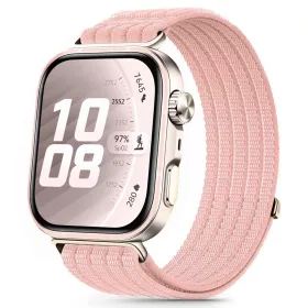   Tech-Protect Huawei Watch Fit 5 / 5 Pro / 4 / 4 Pro / 3 nylon szíj, rózsaszín