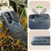 Tech-Protect Kevlar Samsung Galaxy S26 Ultra MagSafe tok kameravédelemmel, kitámasztóval kijelző védelemmel, kék