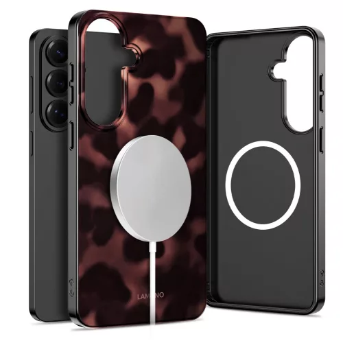Tech-Protect Lamano Samsung Galaxy A27 hátlap tok, MagSafe, Panther, fekete