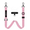 Tech-Protect C6S vállpánt / univerzális pánt telefonra rögzíthető, rózsaszín (crossbody pánt)