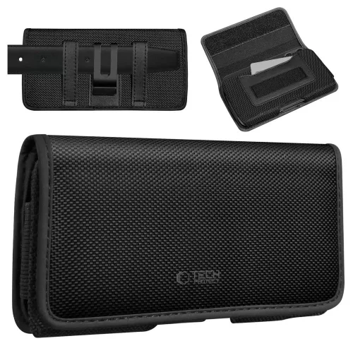 Tech-Protect SM90 univerzális telefon tartó táska / övtáska, 5.8-6.8", mágneses záródás, fekete