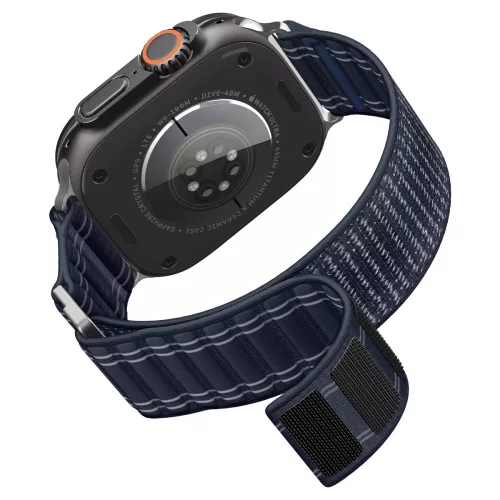 Spigen WBF0 Apple Watch Ultra 4 / 3 / 2 / 1 / SE / 12 / 11 / 10 / 9 / 8 (44/45/46/49mm) szíj, kék