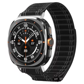   Spigen WBF0 Samsung Galaxy Watch Ultra 2024 / 2025 / 2026 (47mm) szíj, fekete