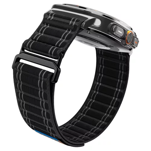 Spigen WBF0 Samsung Galaxy Watch Ultra 2024 / 2025 / 2026 (47mm) szíj, fekete