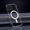 Clear Mag Apple iPhone 16 Plus hátlap tok kamera védelemmel, MagSafe, átlátszó