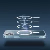 Clear Mag Apple iPhone 16 Plus hátlap tok kamera védelemmel, MagSafe, átlátszó