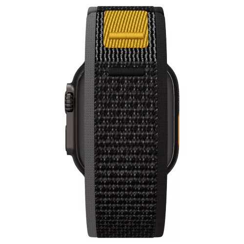 Spigen Athlex Air Apple Watch Ultra 4 / 3 / 2 / 1 / SE / 12 / 11 / 10 / 9 / 8 (44/45/46/49mm) szíj, fekete