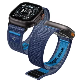   Spigen Athlex Air 2 Apple Watch Ultra 4 / 3 / 2 / 1 / SE / 12 / 11 / 10 / 9 / 8 (44/45/46/49mm) szíj, kék