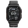 Spigen Athlex Air 2 Apple Watch Ultra 4 / 3 / 2 / 1 / SE / 12 / 11 / 10 / 9 / 8 (44/45/46/49mm) szíj, fekete-szürke