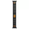 Spigen Athlex Air 2 Apple Watch Ultra 4 / 3 / 2 / 1 / SE / 12 / 11 / 10 / 9 / 8 (44/45/46/49mm) szíj, fekete-narancs