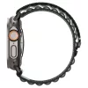 Spigen WBF1 Apple Watch Ultra 4 / 3 / 2 / 1 / SE / 12 / 11 / 10 / 9 / 8 (44/45/46/49mm) szíj, fekete-zöld