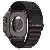 Spigen WBF1 Apple Watch Ultra 4 / 3 / 2 / 1 / SE / 12 / 11 / 10 / 9 / 8 (44/45/46/49mm) szíj, fekete