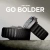 Spigen WBF1 Apple Watch Ultra 4 / 3 / 2 / 1 / SE / 12 / 11 / 10 / 9 / 8 (44/45/46/49mm) szíj, fekete