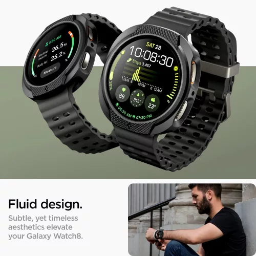 Spigen Liquid Air Samsung Galaxy Watch 8 / Watch 9 (40mm) tok, fekete