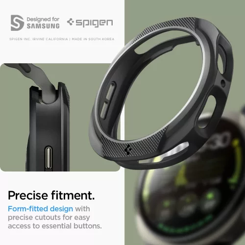 Spigen Liquid Air Samsung Galaxy Watch 8 / Watch 9 (40mm) tok, fekete