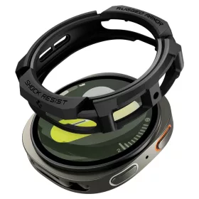   Spigen Rugged Armor Samsung Galaxy Watch 8 / Watch 9 (40mm) tok, fekete