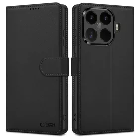   Tech-Protect Wallet Xiaomi 17T Pro flip / kinyitható tok, fekete