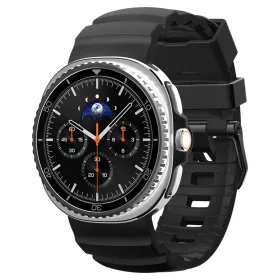   Spigen WBF2 Samsung Galaxy Watch 8 / Watch 8 Classic (40/44/46mm) szíj, fekete