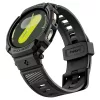 Spigen Rugged Armor Pro Samsung Galaxy Watch 8 / Watch 9 (40mm) szíj / tok, ütésálló, fekete (Carbon)