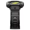 Spigen Rugged Armor Pro Samsung Galaxy Watch 8 / Watch 9 (40mm) szíj / tok, ütésálló, fekete (Carbon)