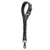 Spigen DA30M univerzális nyakpánt / pánt karabinerrel, Crossbody, fekete