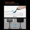 Spigen DA30M univerzális nyakpánt / pánt karabinerrel, Crossbody, fekete