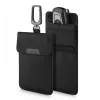 Spigen Faraday RFID blokkoló kulcstartó tok / táska, fekete (autó kulcshoz)