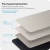 Spigen Faraday RFID blokkoló kulcstartó tok / táska, fekete (autó kulcshoz)