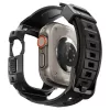 Spigen Rugged Armor Pro Apple Watch Ultra 4 / 3 / 2 / 1 49mm tok / szíj, fekete