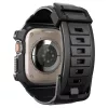 Spigen Rugged Armor Pro Apple Watch Ultra 4 / 3 / 2 / 1 49mm tok / szíj, fekete